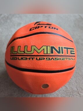 Cipton Offical Basketball LED Light Up Needs Battery